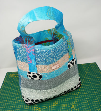 Handwoven tote
