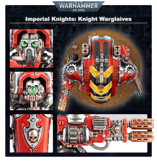 Warhammer 40k Imperial Knights Knight Armigers