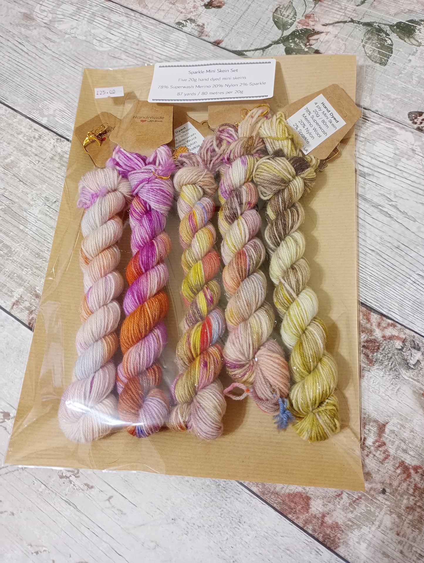 Sparkle mini skein set #2