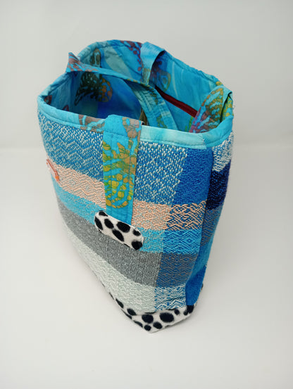 Handwoven tote