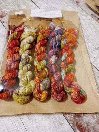 Sparkle mini skein set #4