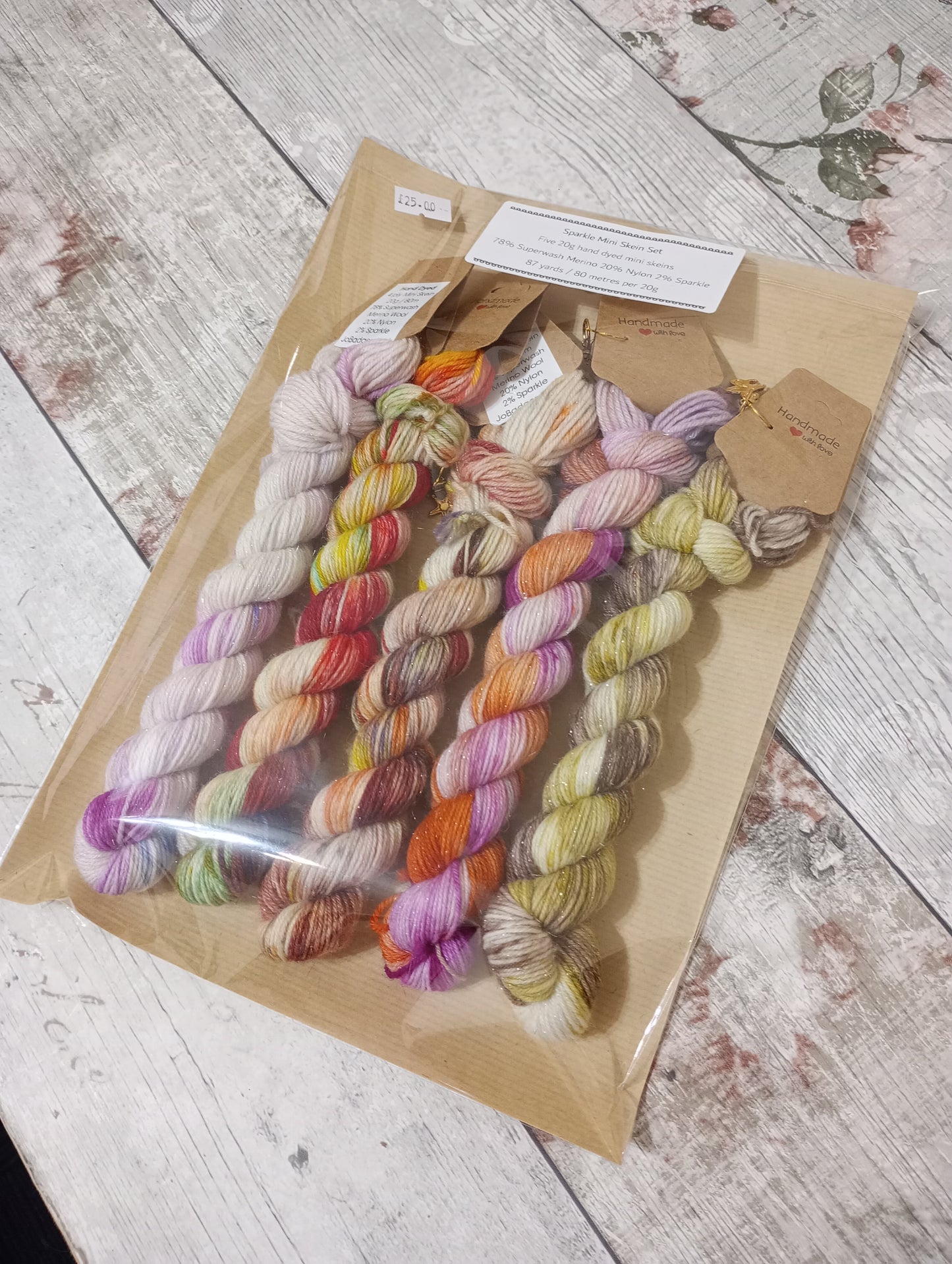 Sparkle mini skein set