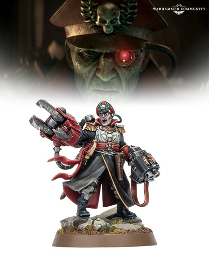 Warhammer 40k Astra Militarum Commissar Yarrick