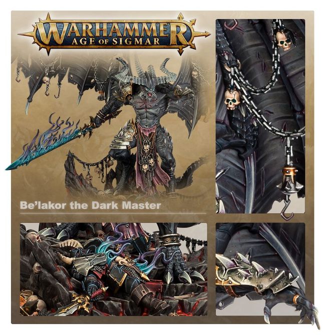 Warhammer Slave to Darkness Be'Lakor the Dark Master