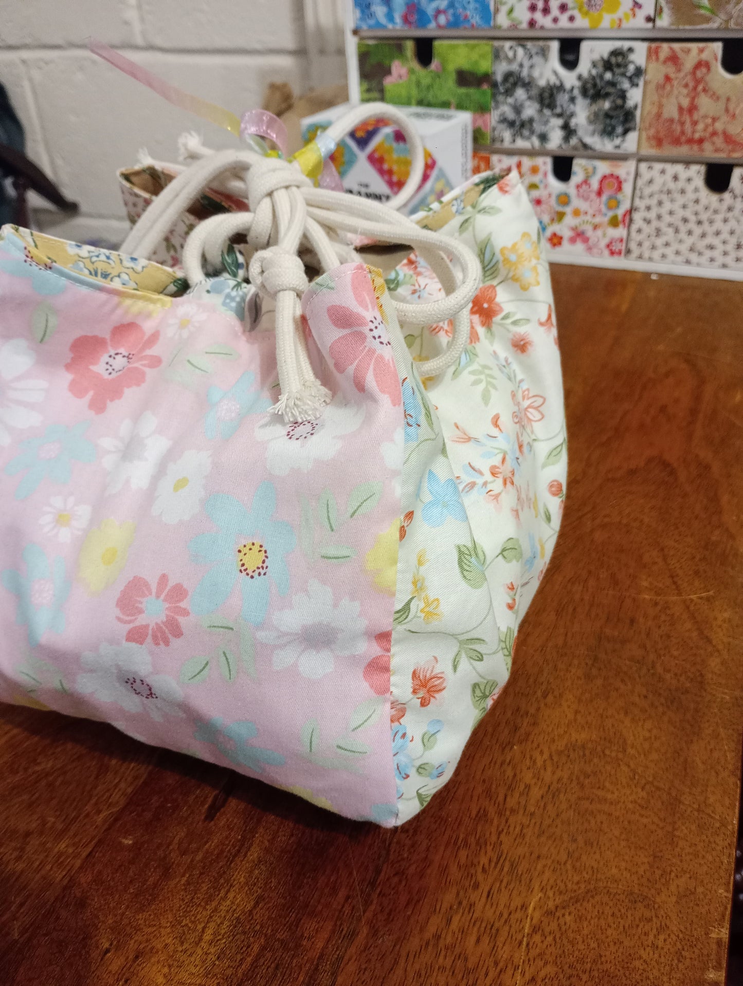 Drawstring Project Bag 8"
