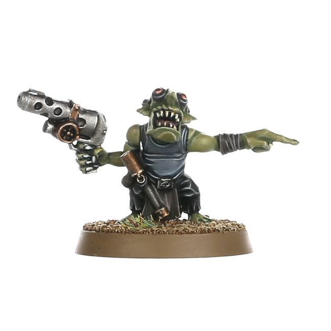 Warhammer 40k Orks Runtherd and Gretchin