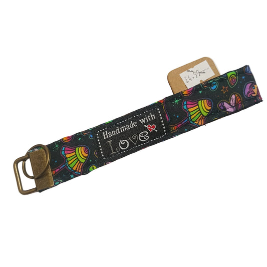 Key Fob Magical Mushroom