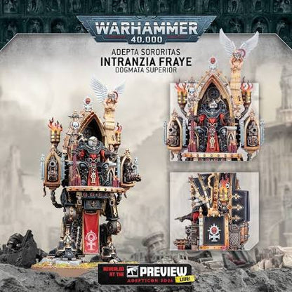 Warhammer 40k Adepta Sororitas Intranzia Fraye, Dogmata Superior