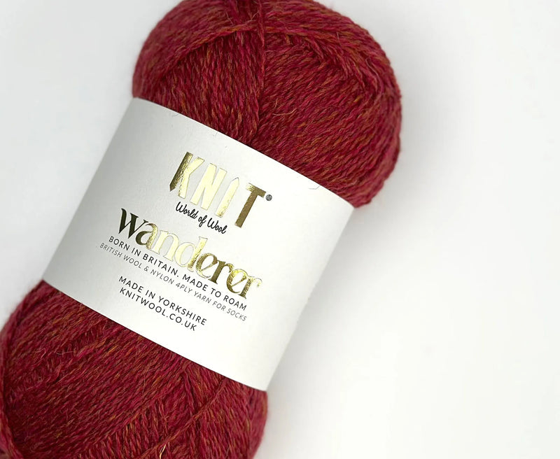 Wanderer 4ply Yarn Redcurrant