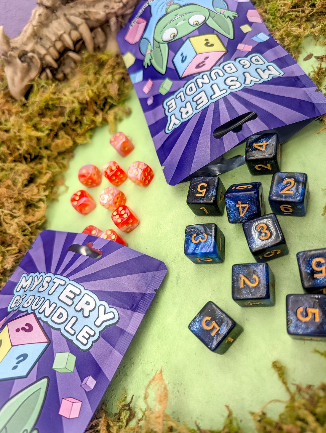 Mystery D6 Bags set of 10 Dice