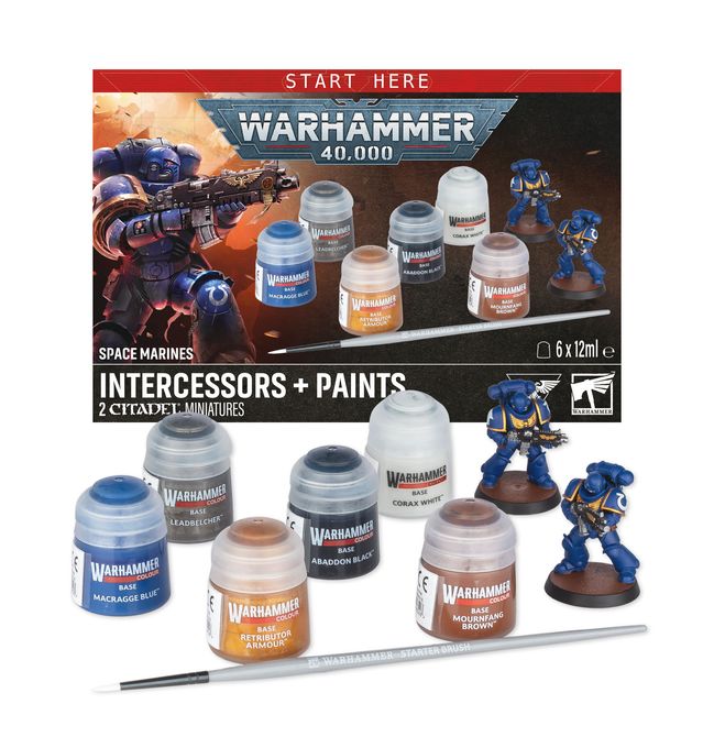 Pre-order Space Marines: Intercessors + Paints