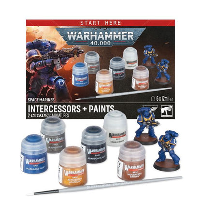 Pre-order Space Marines: Intercessors + Paints