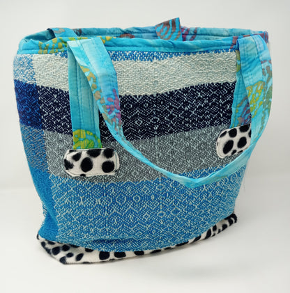 Handwoven tote