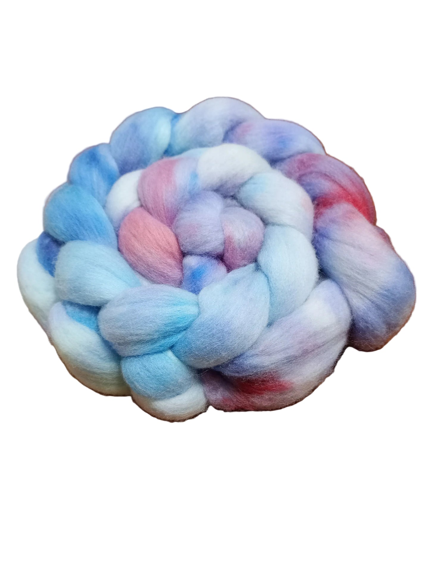 Hand Dyed Merino Wool Top 100g BW01