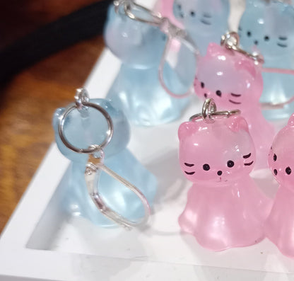 Stitch Marker Kitty Glow in the dark