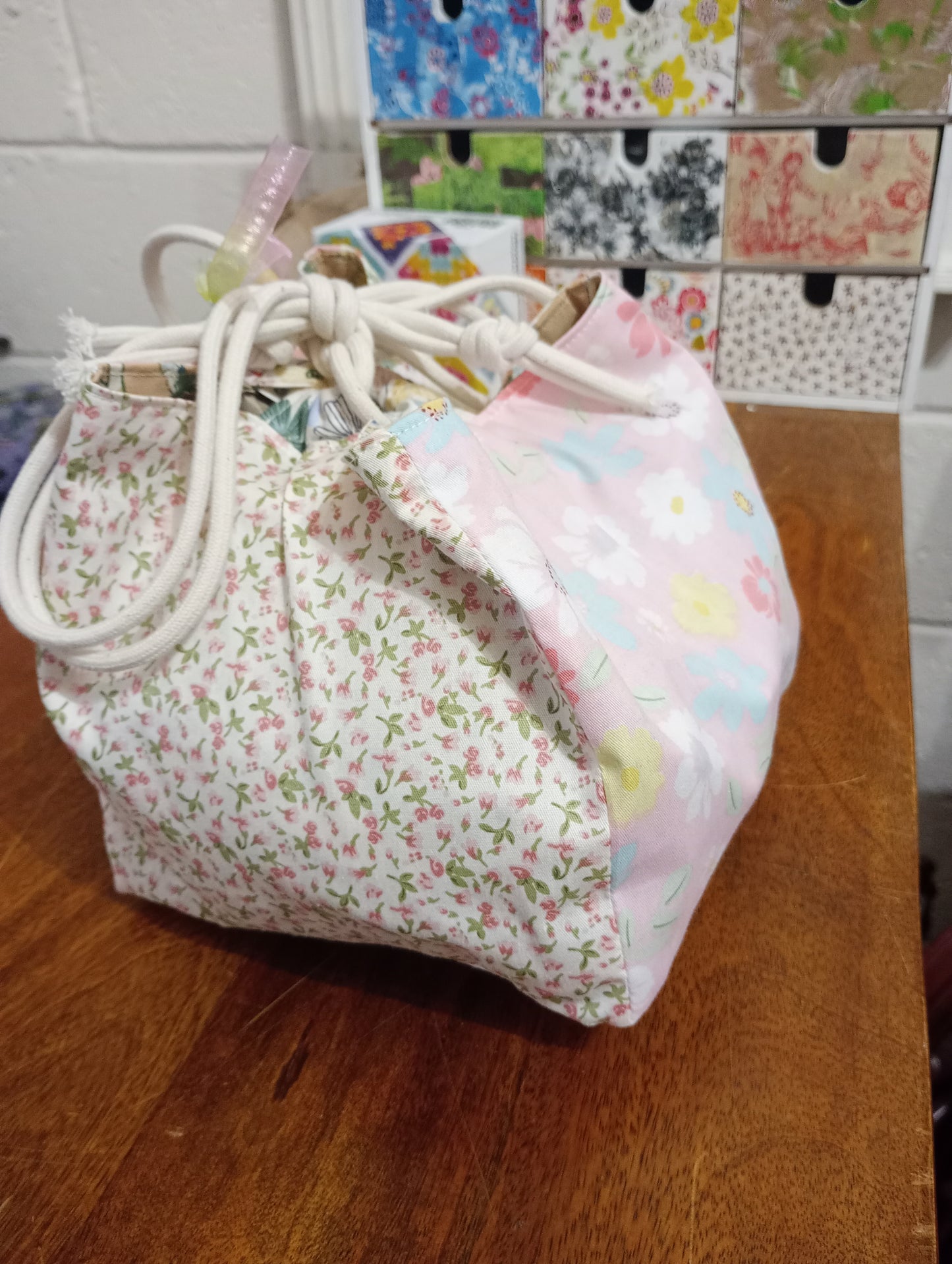 Drawstring Project Bag 8"