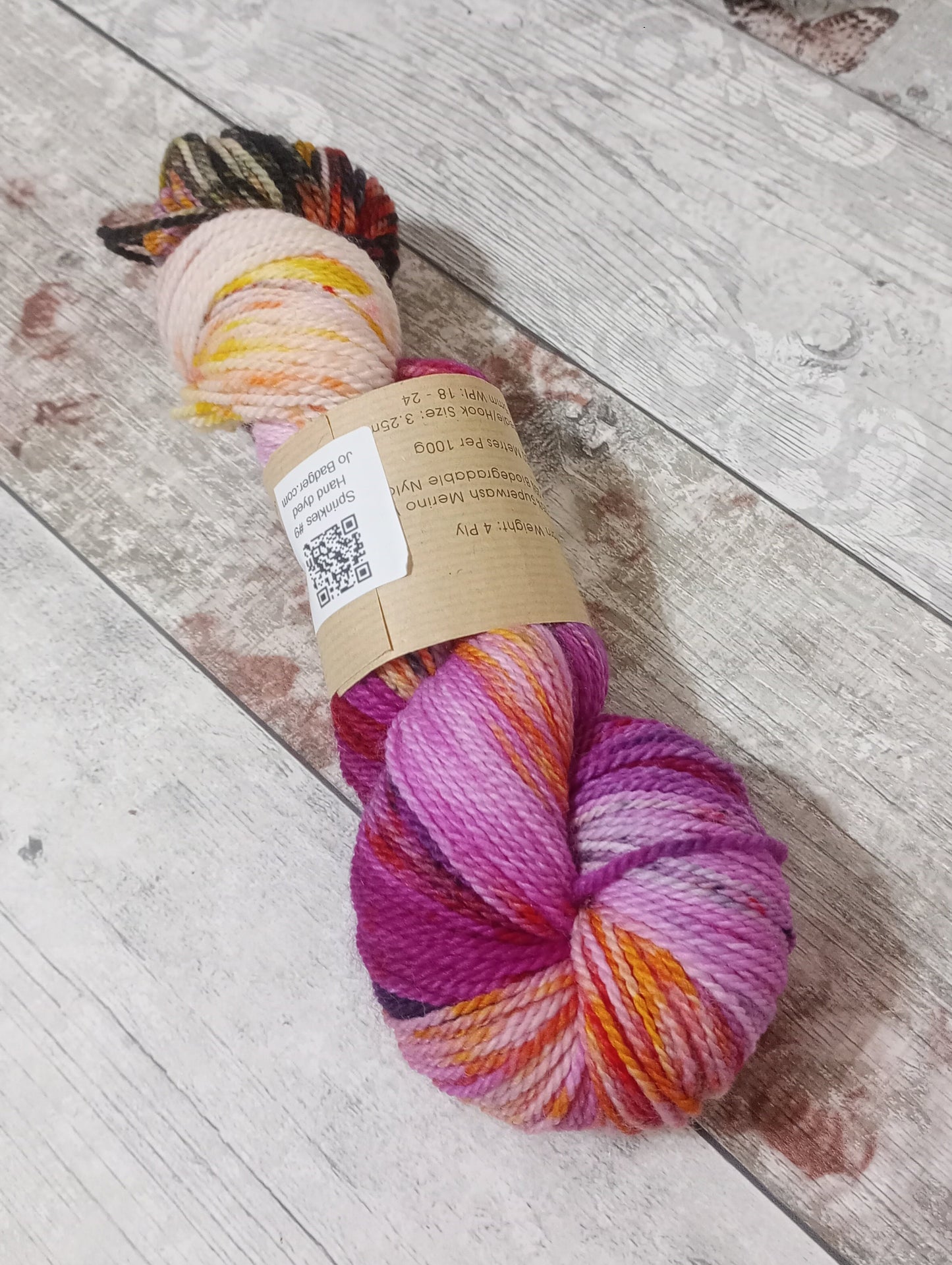 Sprinkles #9 4ply Merino & Nylon