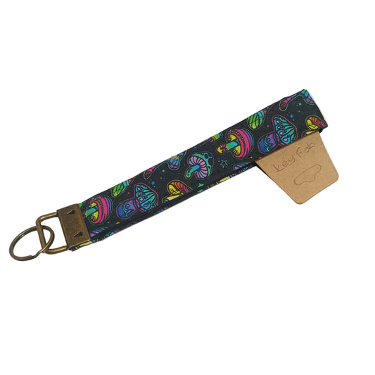 Key Fob Magical Mushrooms