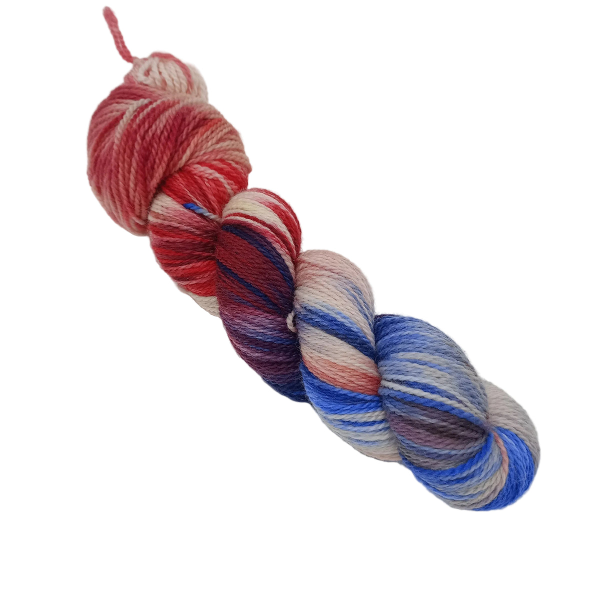 Hand dyed yarn #11 4ply  Superwash Merino wool & Nylon