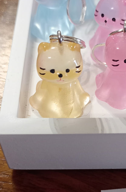 Stitch Marker Kitty Glow in the dark