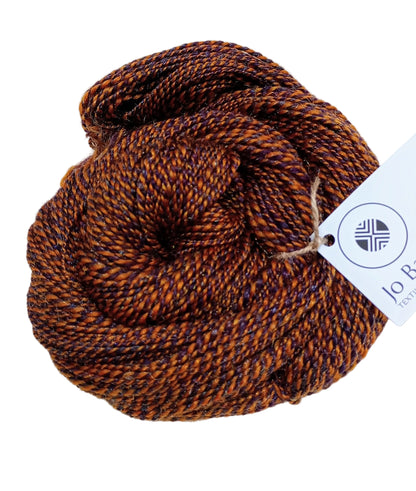 Handspun Yarn Merino Wool & Sparkle 100g 3.5oz  228 Yards