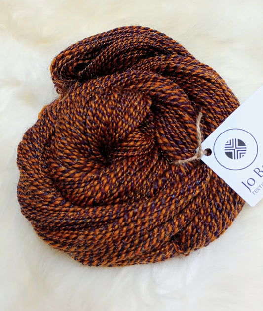 Handspun Yarn Merino Wool & Sparkle 100g 3.5oz  228 Yards