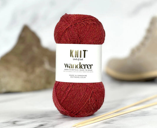 Wanderer 4ply Yarn Redcurrant