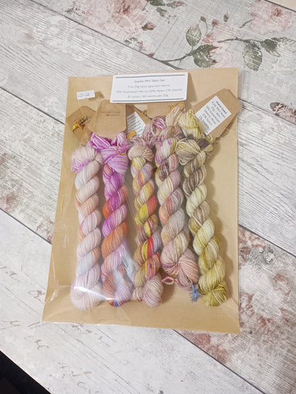 Sparkle mini skein set #2