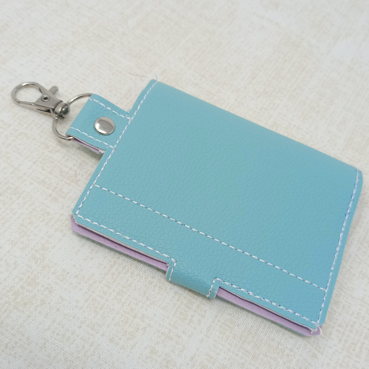 Card Wallet Initial M Appliqués