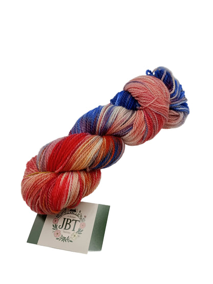 Hand dyed yarn #116 4ply  sw Merino wool & Nylon