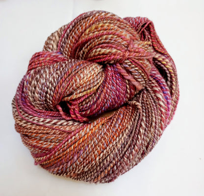 Handspun Merino wool Yarn hand dyed 130g DK