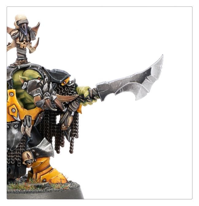 Warhammer age of Sigmar Ironjawz Ardboy Big Boss