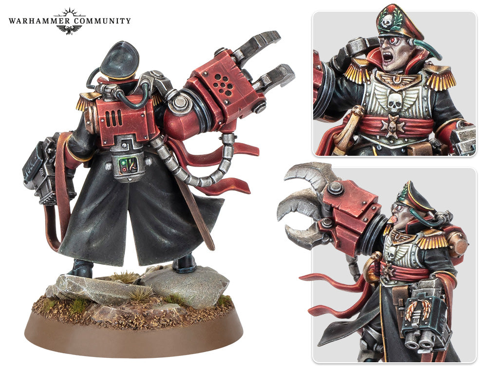 Warhammer 40k Astra Militarum Commissar Yarrick