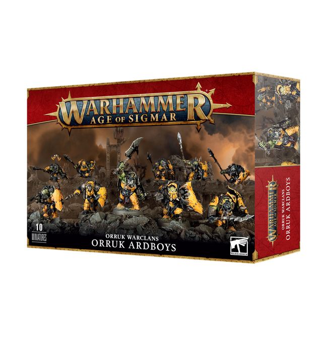 Warhammer Age of Sigmar Orruk Warclans Ardboys