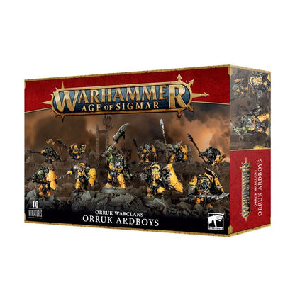 Warhammer Age of Sigmar Orruk Warclans Ardboys