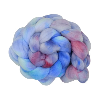 Bluebell Wood Hand Dyed Merino Wool Top 100g BW01