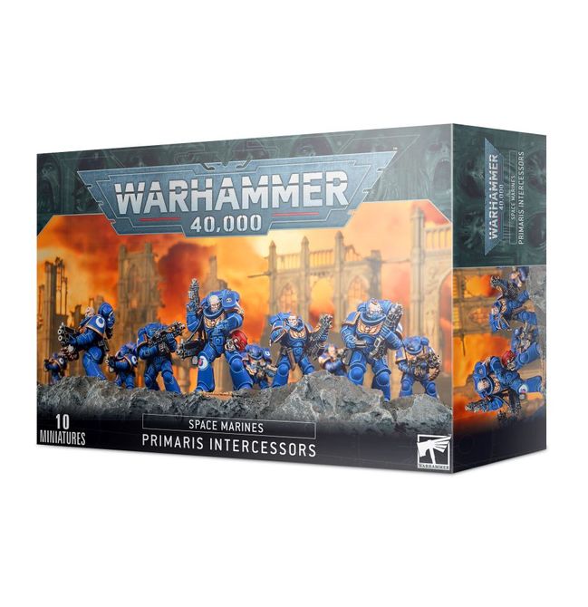 Warhammer 40k Space Marines Primaries Intercessors Squad