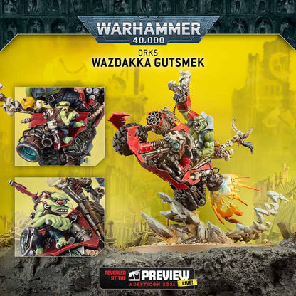 Warhammer 40k Orks Wazdakka Gutsmek