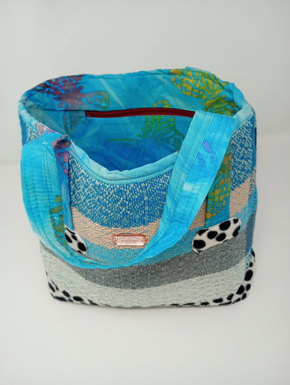 Handwoven tote