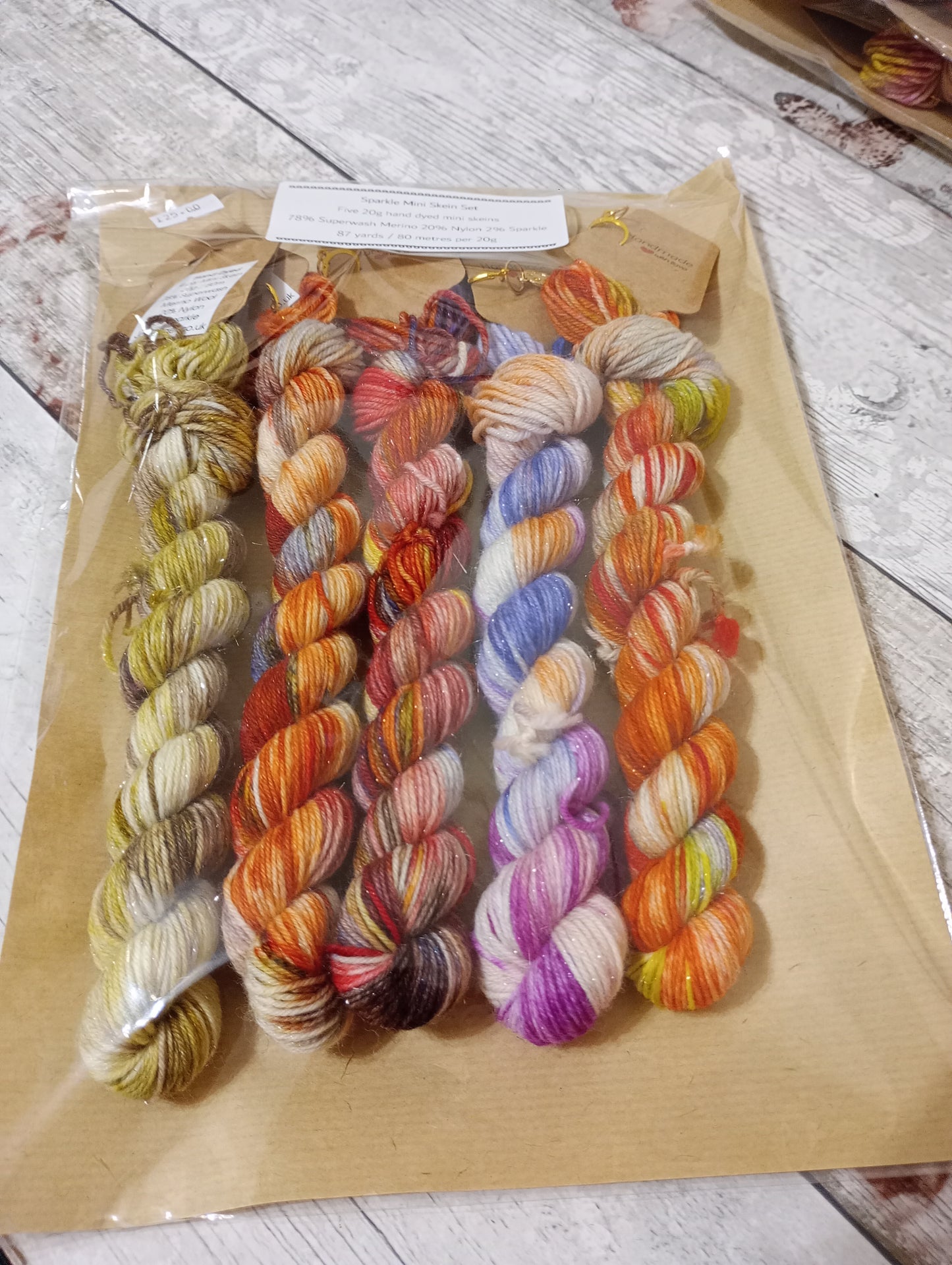 Sparkle mini skein set #5