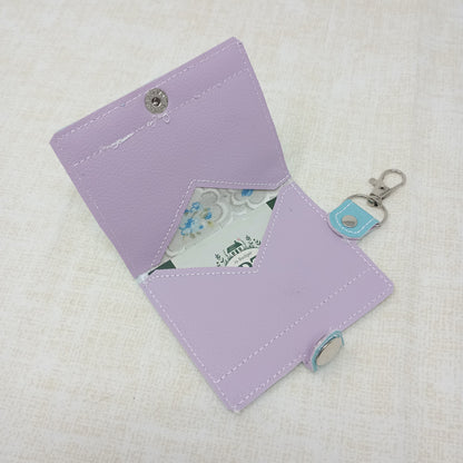 Card Wallet Initial M Appliqués