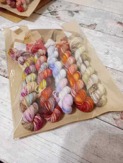 Sparkle mini skein set #3