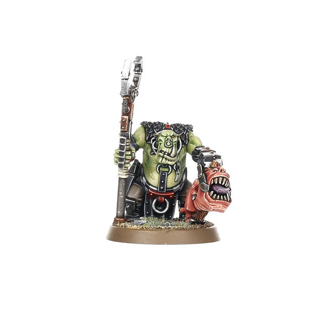 Warhammer 40k Orks Runtherd and Gretchin