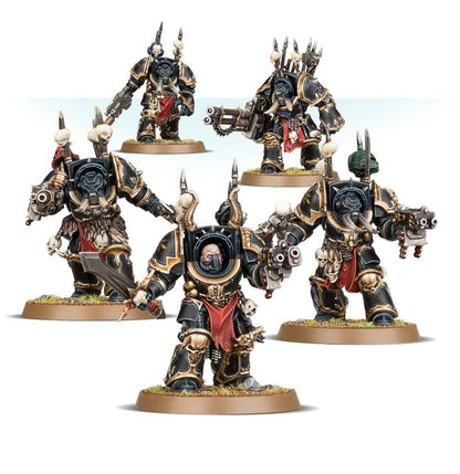 Warhammer 40,000 Space Marines Chaos Terminator Squad