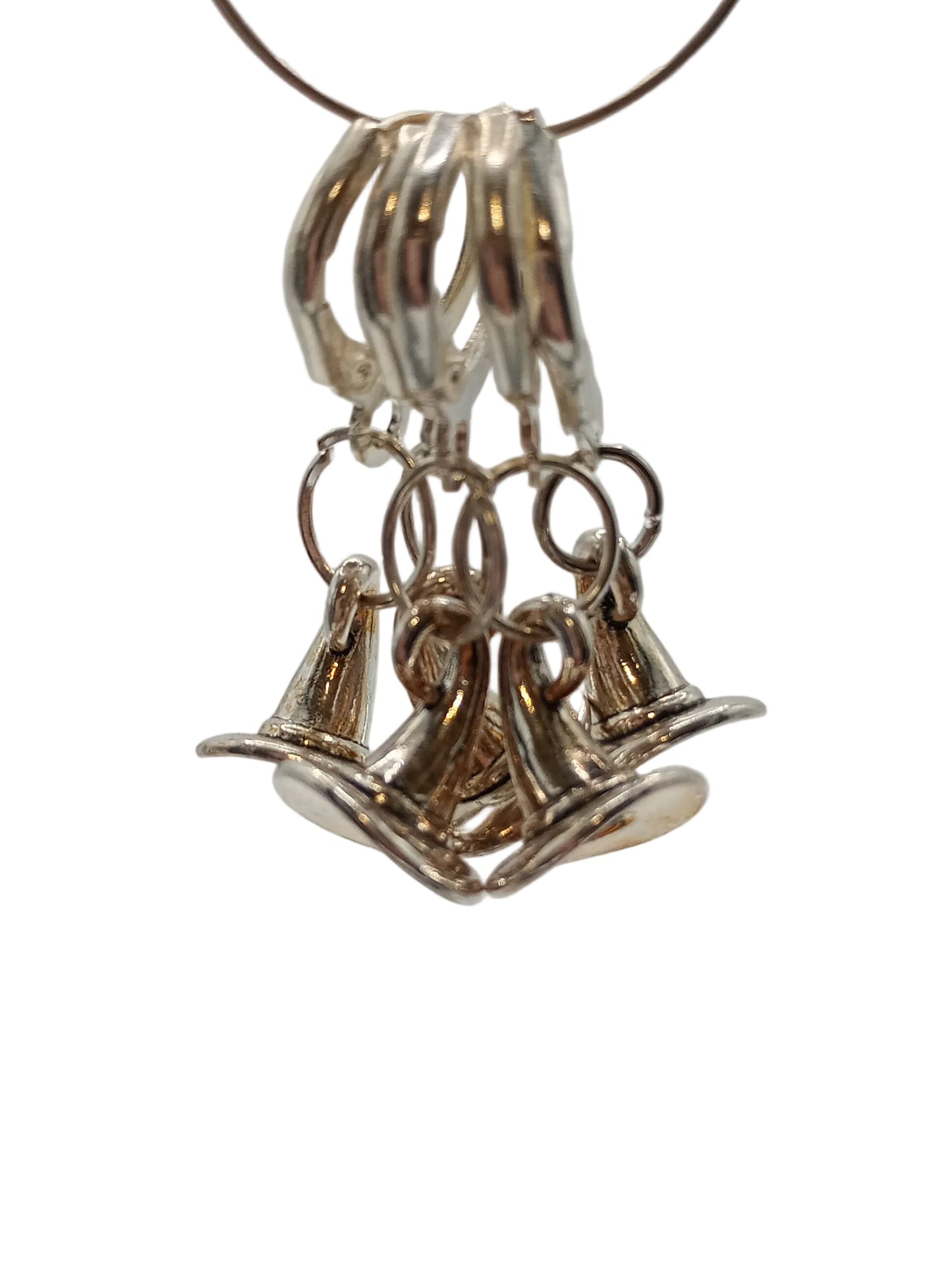 Stitch Marker Witches Hat set of five