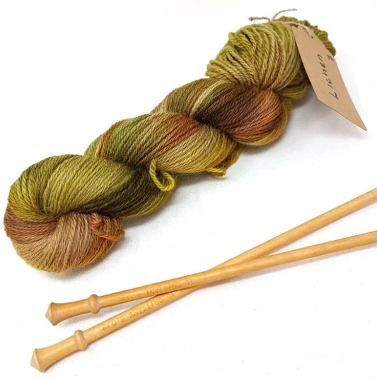 Lichen - Hand Dyed DK Falkland Wool Yarn 100g