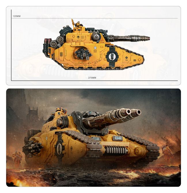 Warhammer Horus Heresy 40k Falchion Super-Heavy Tank Destroyer