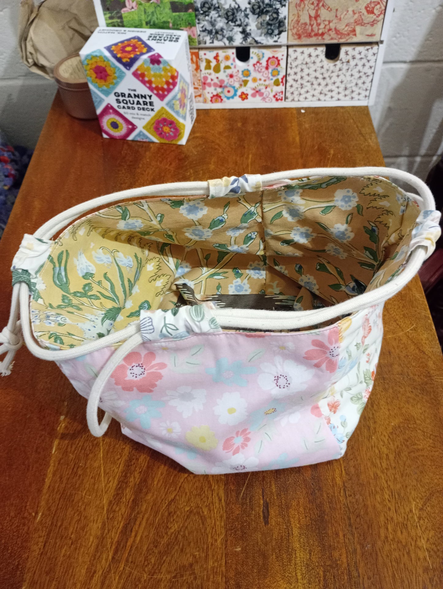 Drawstring Project Bag 8"
