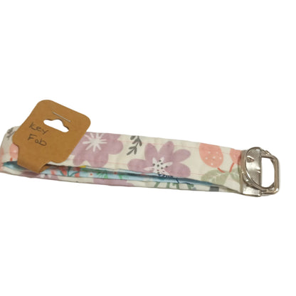 Key Fob pink Floral