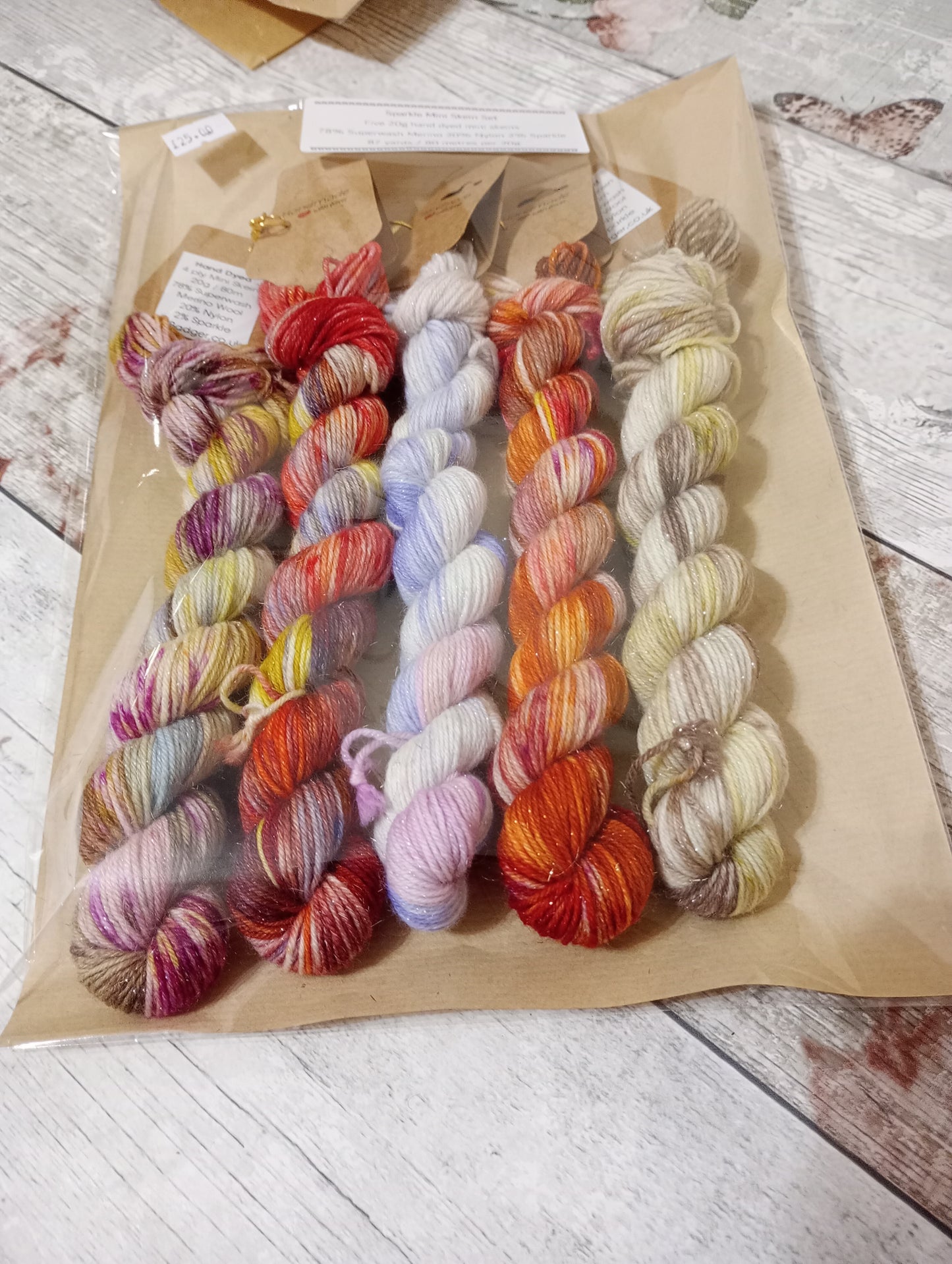 Sparkle mini skein set #3